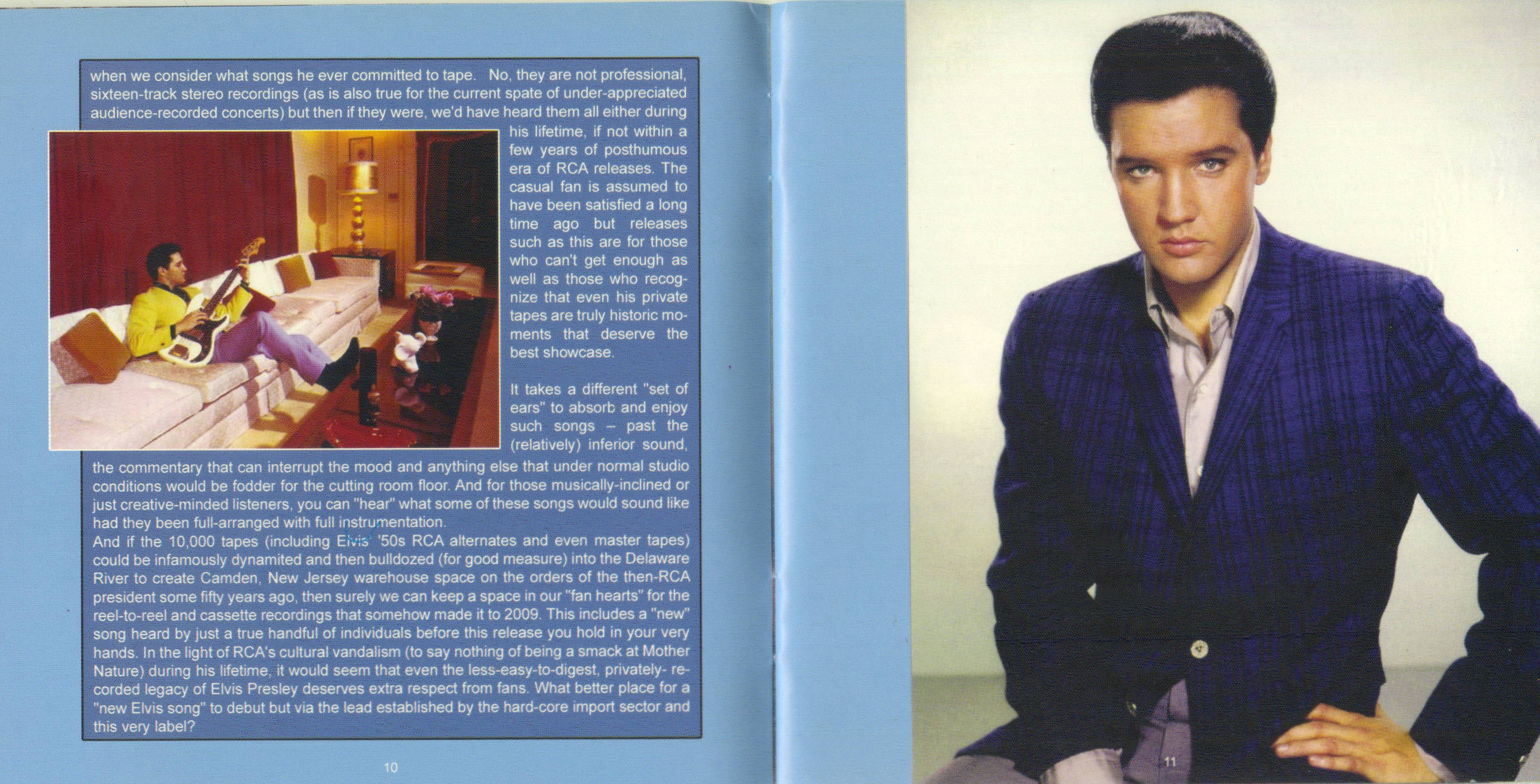 Elvis Presley Let Me Be The One Behind Closed Doors : Booklet 5